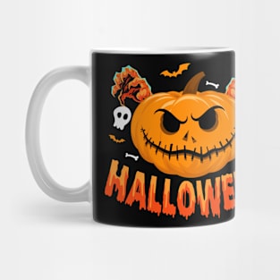 Halloween Scary Jack O'Lantern Mug